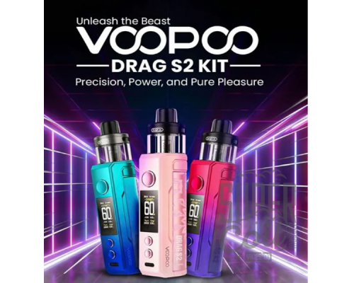 Voopoo Drag S2 pod-mod 2500mah kit  - оригинал